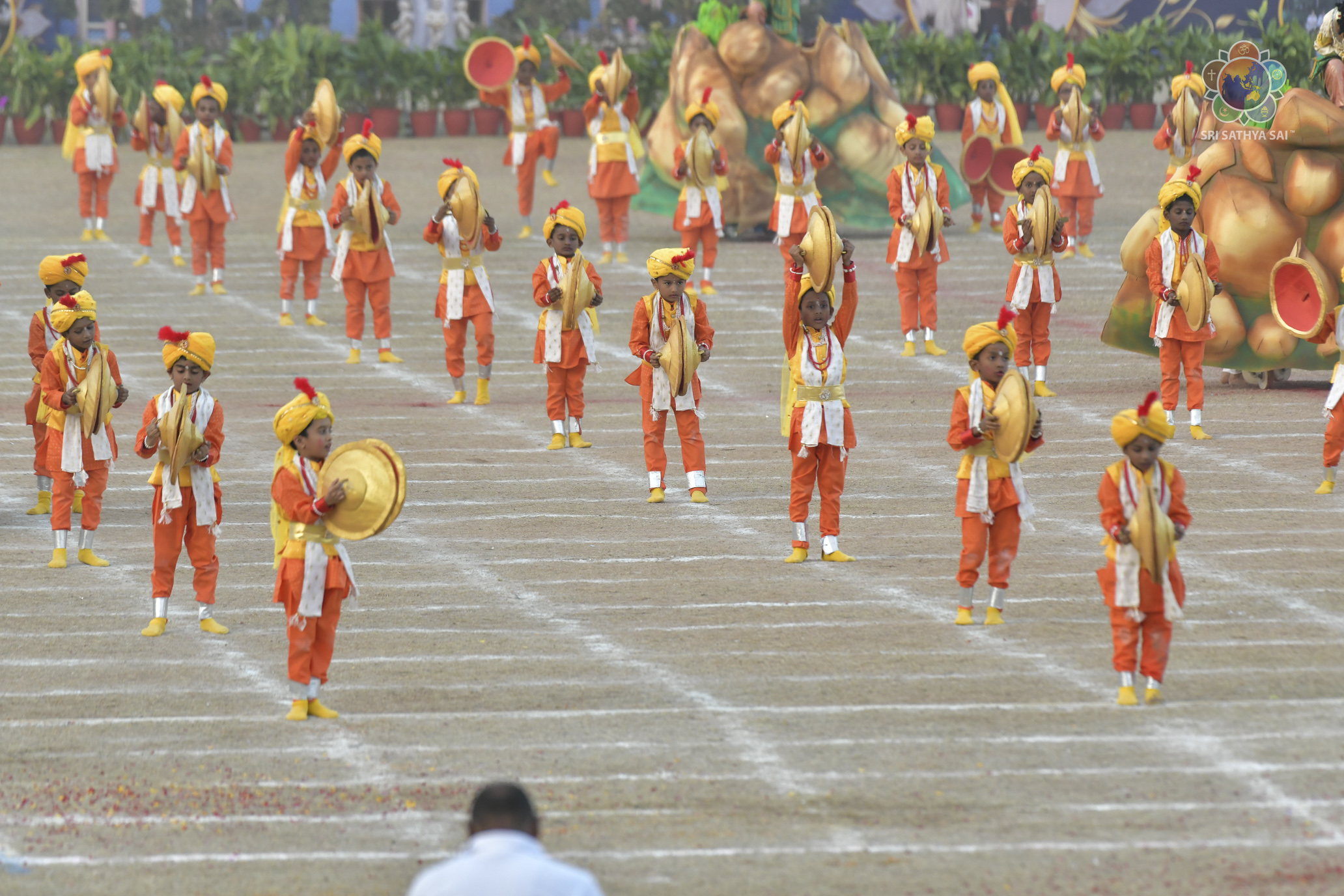 1st To 4th Girls Formation SSSPS Annual Sports And Cultural Meet